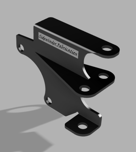 Dana 30 High Steer Double Shear Bracket Set - Sidewinder